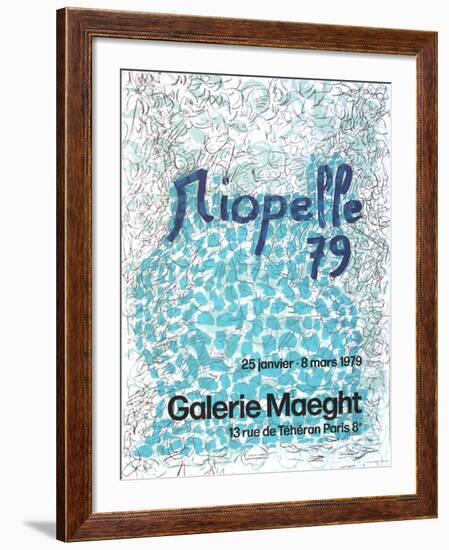 Expo 79 - Galerie Maeght-Jean-Paul Riopelle-Framed Collectable Print