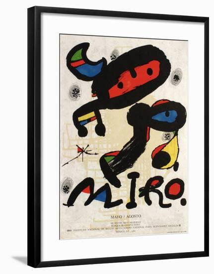 Expo 80 - Mexico-Joan Miro-Framed Collectable Print