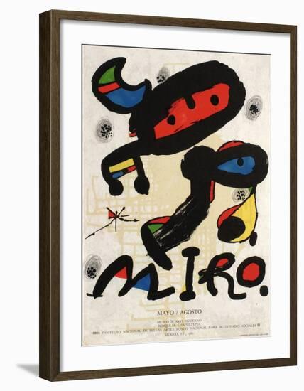 Expo 80 - Mexico-Joan Miro-Framed Collectable Print