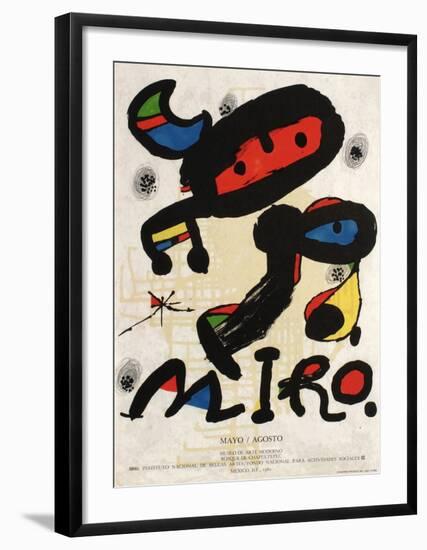 Expo 80 - Mexico-Joan Miro-Framed Collectable Print