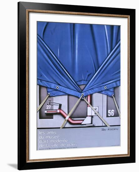 Expo 80 - Musée d'Art Moderne Paris-Peter Klasen-Framed Collectable Print