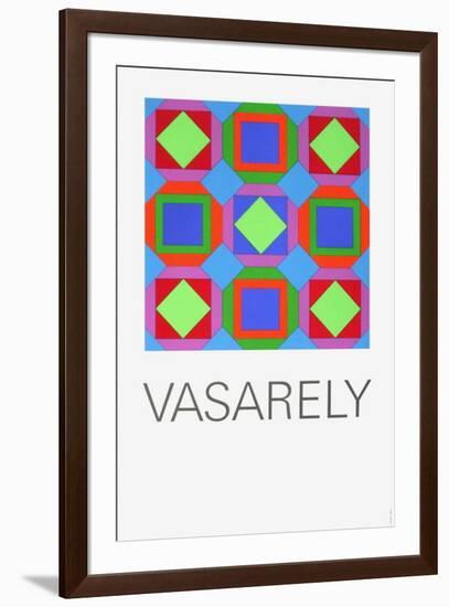 Expo 82 - Art Basel 82 (AVL)-Victor Vasarely-Framed Collectable Print