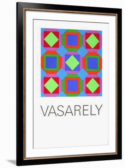 Expo 82 - Art Basel 82 (AVL)-Victor Vasarely-Framed Collectable Print