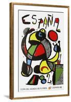 Expo 82 - Copa Del Mundo De Futbol-Joan Miro-Framed Collectable Print