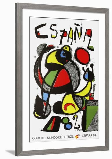 Expo 82 - Copa Del Mundo De Futbol-Joan Miro-Framed Collectable Print