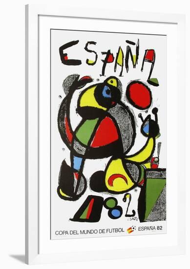 Expo 82 - Copa Del Mundo De Futbol-Joan Miro-Framed Collectable Print