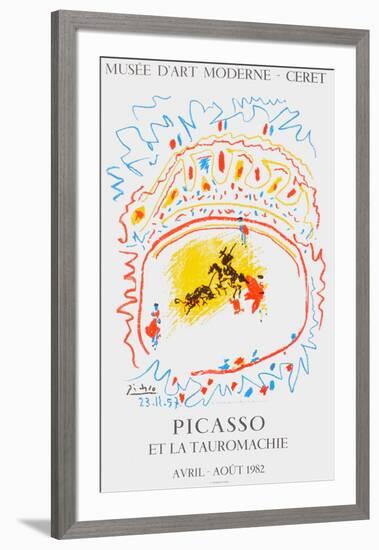Expo 82 - Musée de Céret-Pablo Picasso-Framed Collectable Print
