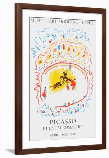 Expo 82 - Musée de Céret-Pablo Picasso-Framed Collectable Print