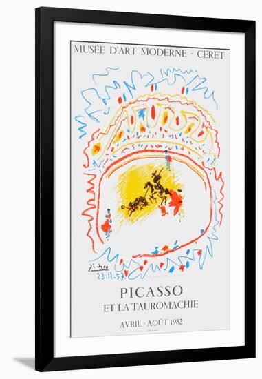 Expo 82 - Musée de Céret-Pablo Picasso-Framed Collectable Print