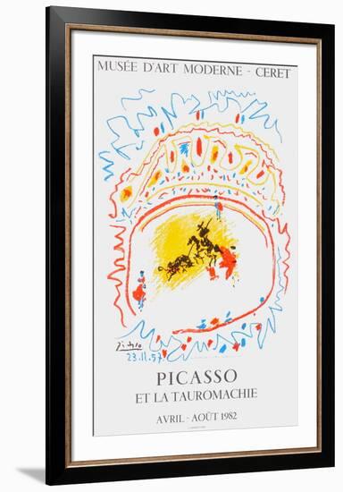 Expo 82 - Musée de Céret-Pablo Picasso-Framed Collectable Print