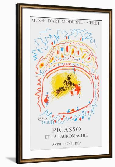 Expo 82 - Musée de Céret-Pablo Picasso-Framed Collectable Print