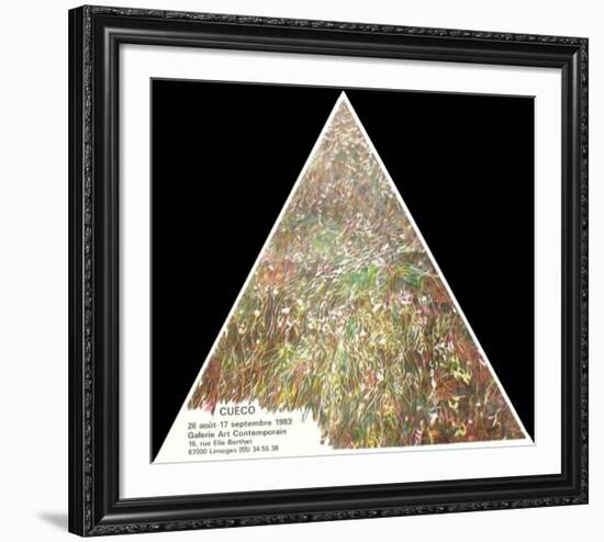 Expo 83 - Galerie Art Contemporain Limoges-Henri Cueco-Framed Collectable Print