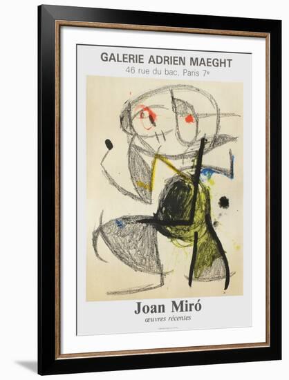 Expo 83 - Galerie Maeght-Joan Miro-Framed Collectable Print