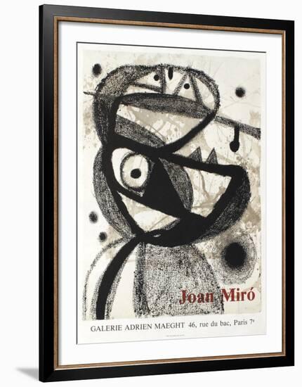 Expo 83 - Galerie Maeght-Joan Miro-Framed Collectable Print