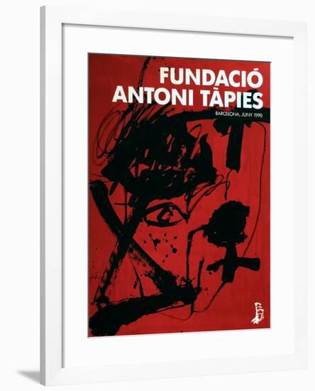 Expo 90 - Fundacio Antoni Tapiès-Antoni Tapies-Framed Collectable Print