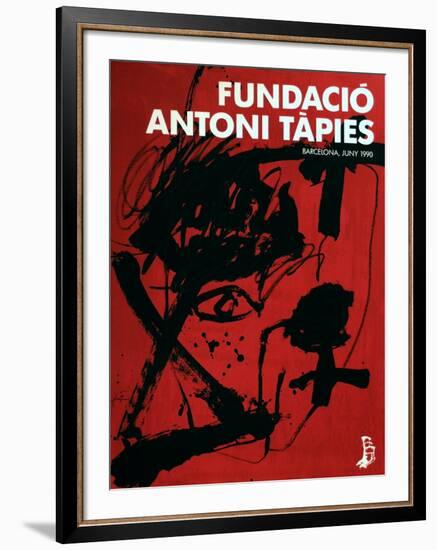 Expo 90 - Fundacio Antoni Tapiès-Antoni Tapies-Framed Collectable Print