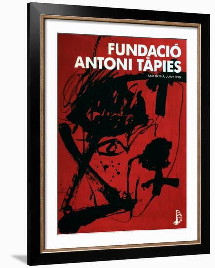 Expo 90 - Fundacio Antoni Tapiès-Antoni Tapies-Framed Collectable Print