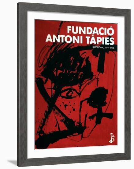 Expo 90 - Fundacio Antoni Tapiès-Antoni Tapies-Framed Collectable Print