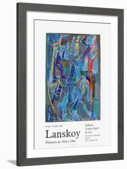 Expo 90 - Galerie Louis Carré-André Lanskoy-Framed Collectable Print