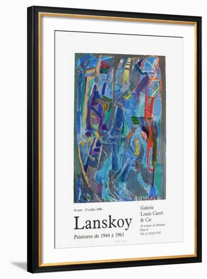 Expo 90 - Galerie Louis Carré-André Lanskoy-Framed Collectable Print