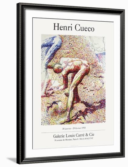 Expo 92 - Galerie Louis Carré-Henri Cueco-Framed Collectable Print