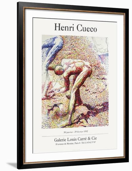 Expo 92 - Galerie Louis Carré-Henri Cueco-Framed Collectable Print