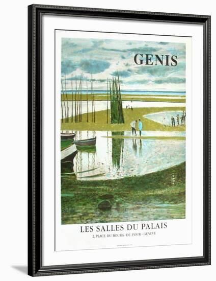 Expo 97- Les Salles du Palais I-René Genis-Framed Collectable Print