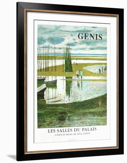 Expo 97- Les Salles du Palais I-René Genis-Framed Collectable Print