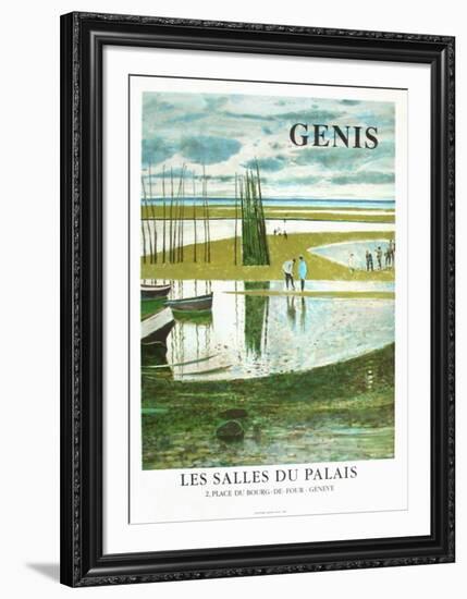 Expo 97- Les Salles du Palais I-René Genis-Framed Collectable Print