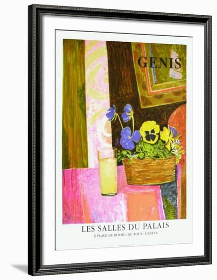 Expo 97 - Les Salles du Palais II-René Genis-Framed Collectable Print
