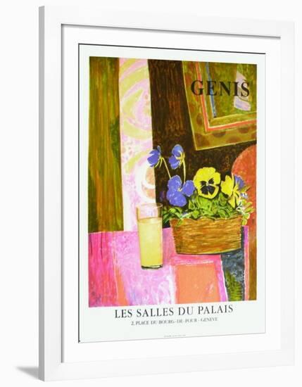 Expo 97 - Les Salles du Palais II-René Genis-Framed Collectable Print