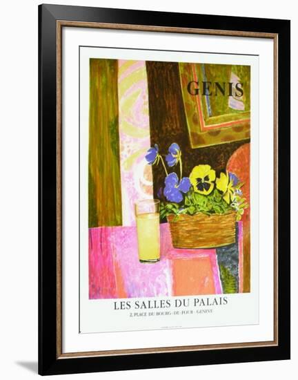 Expo 97 - Les Salles du Palais II-René Genis-Framed Collectable Print