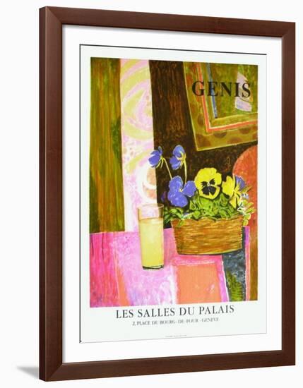 Expo 97 - Les Salles du Palais II-René Genis-Framed Collectable Print