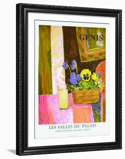 Expo 97 - Les Salles du Palais II-René Genis-Framed Collectable Print