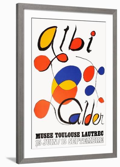 Expo Albi-Alexander Calder-Framed Premium Edition