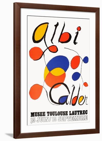 Expo Albi-Alexander Calder-Framed Premium Edition
