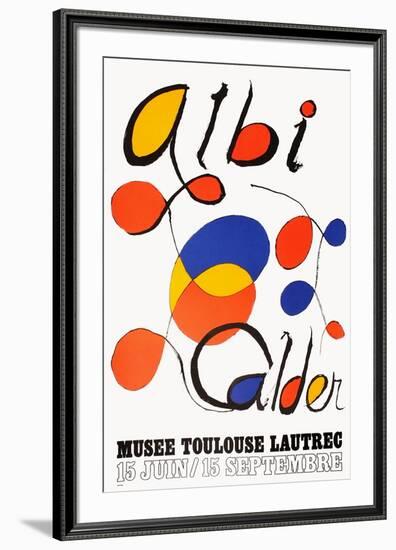 Expo Albi-Alexander Calder-Framed Premium Edition