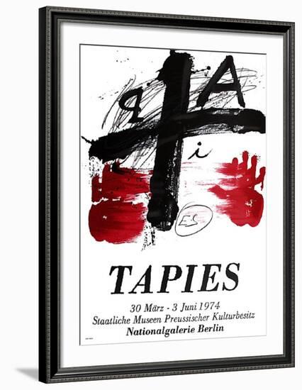 Expo Berlin-Antoni Tapies-Framed Collectable Print