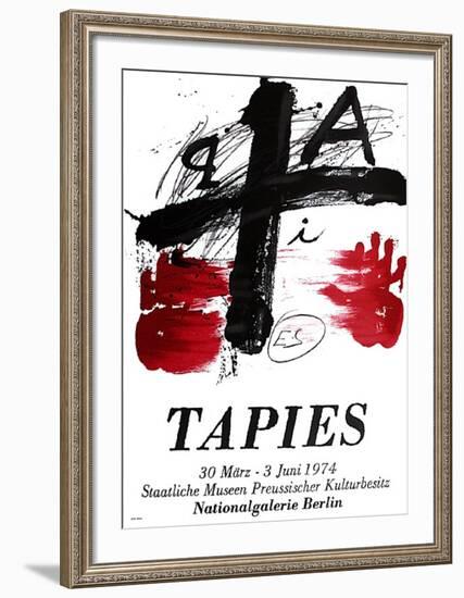 Expo Berlin-Antoni Tapies-Framed Collectable Print