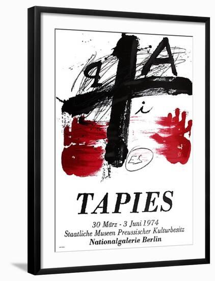 Expo Berlin-Antoni Tapies-Framed Collectable Print