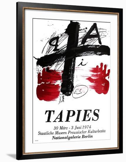 Expo Berlin-Antoni Tapies-Framed Collectable Print