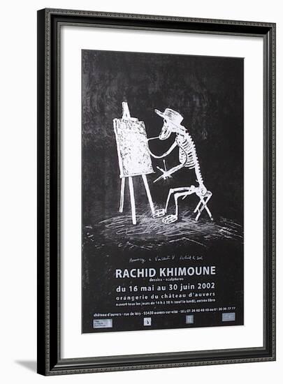 Expo Château D'Auvers-Rachid Khimoune-Framed Collectable Print