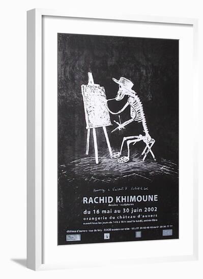 Expo Château D'Auvers-Rachid Khimoune-Framed Collectable Print