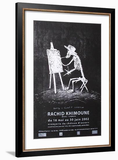 Expo Château D'Auvers-Rachid Khimoune-Framed Collectable Print