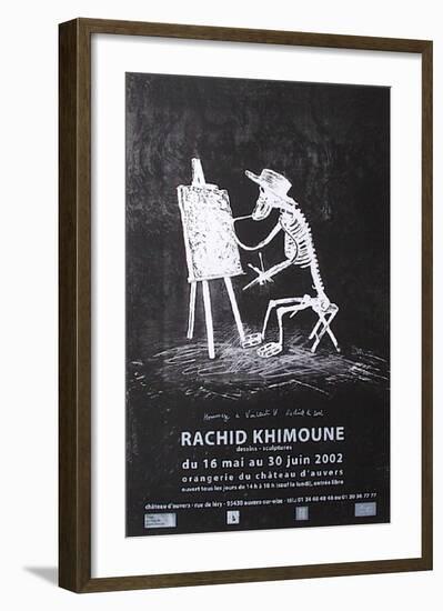 Expo Château D'Auvers-Rachid Khimoune-Framed Collectable Print