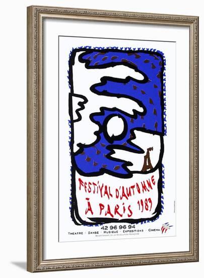 Expo Festival D'Automne-Pierre Alechinsky-Framed Collectable Print