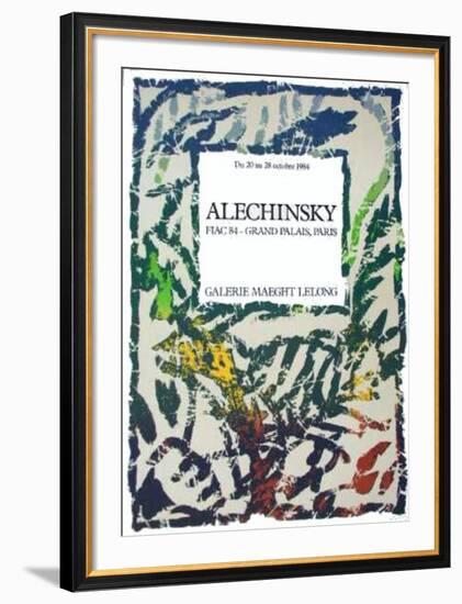 Expo Fiac 1984-Pierre Alechinsky-Framed Collectable Print