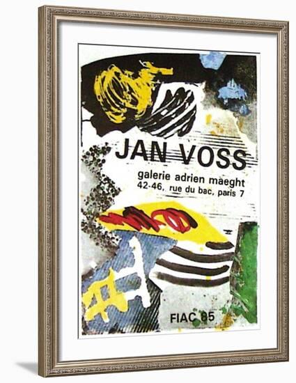 Expo FIAC 85-Jan Voss-Framed Collectable Print