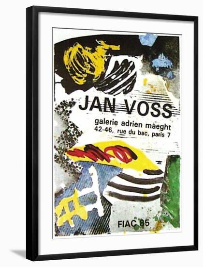 Expo FIAC 85-Jan Voss-Framed Collectable Print