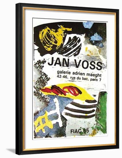 Expo FIAC 85-Jan Voss-Framed Collectable Print